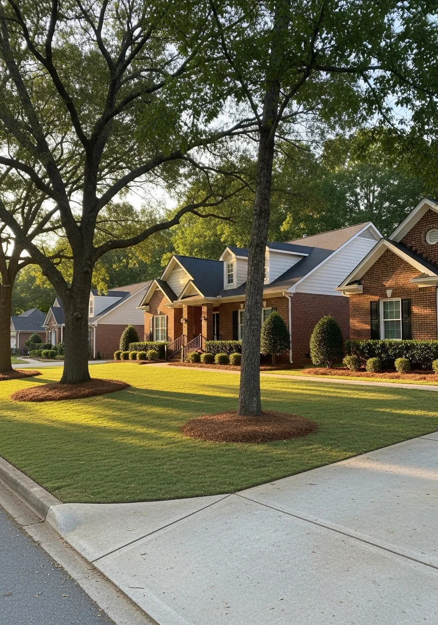 Union City home with maintained exterior, clear property lines, and typical residential setting in established neighborhood.